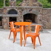 Metal Colorful Table and Chair Sets