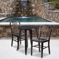 Metal Colorful Table and Chair Sets