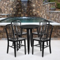 Metal Colorful Table and Chair Sets
