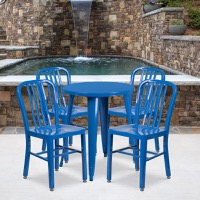 Thomas - Table and Chair Set - Blue