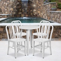 Metal Colorful Table and Chair Sets