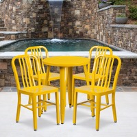 Thomas - Table and Chair Set - Yellow