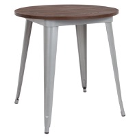 Metal/Wood Colorful Restaurant Tables