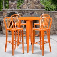 Metal Colorful Bar Table and Stool Sets