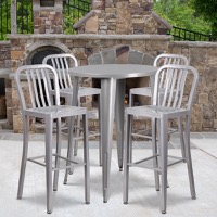 Metal Colorful Bar Table and Stool Sets