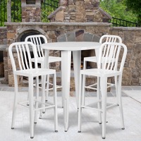 Metal Colorful Bar Table and Stool Sets