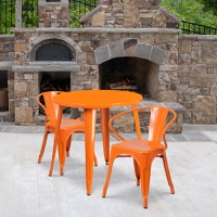 Metal Colorful Table and Chair Sets