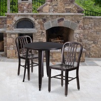 Metal Colorful Table and Chair Sets