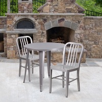 Metal Colorful Table and Chair Sets