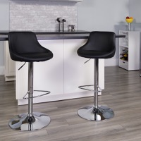 Vinyl Adjustable Height Barstools