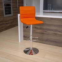 Vinyl Adjustable Height Barstools