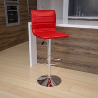 Vinyl Adjustable Height Barstools