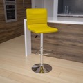 Vinyl Adjustable Height Barstools