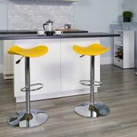Vinyl Adjustable Height Barstools