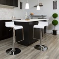 Plastic Adjustable Height Barstools