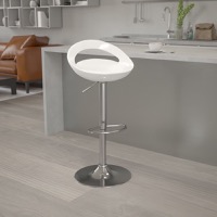 Plastic Adjustable Height Barstools
