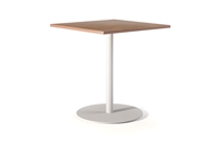 ERG Corsa Round Bar Height Table with Stainless Steel Base