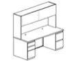Mayline CSII Steel Desk Lateral Files