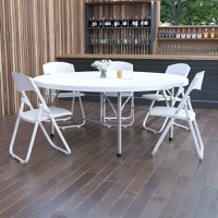 Round Plastic Folding Tables