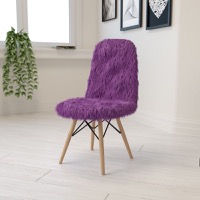 Calvin - Accent Side Chair - Purple