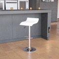 Vinyl Adjustable Height Barstools