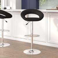 Vinyl Adjustable Height Barstools