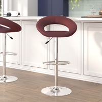 Vinyl Adjustable Height Barstools