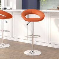 Vinyl Adjustable Height Barstools