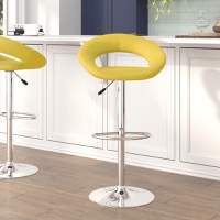 Vinyl Adjustable Height Barstools