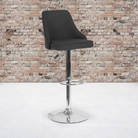 Fabric Adjustable Height Barstools