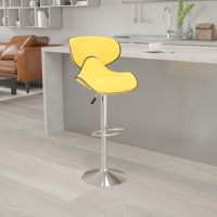 Vinyl Adjustable Height Barstools