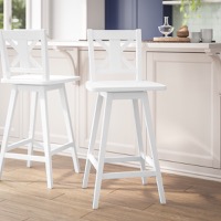 Wood Swivel Barstools