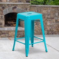 Metal Colorful Restaurant Counter Stools