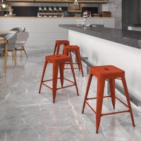 Metal Colorful Restaurant Counter Stools
