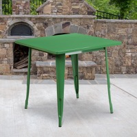 Metal Colorful Restaurant Tables