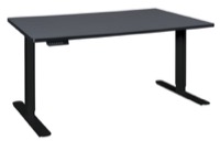 Esteem 60" Height Adjustable Power Desk - Grey