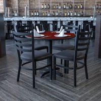 Laminate Restaurant Table and Chair Sets