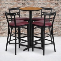 Laminate Restaurant Bar Table and Stool Sets