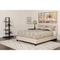 Upholstered Platform Bed/Mattress Sets