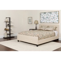 Upholstered Platform Bed/Mattress Sets