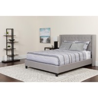 Upholstered Platform Bed/Mattress Sets