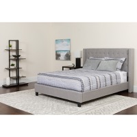 Upholstered Platform Bed/Mattress Sets