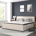 Upholstered Platform Bed/Mattress Sets