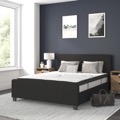 Upholstered Platform Bed/Mattress Sets