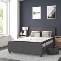 Upholstered Platform Bed/Mattress Sets