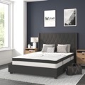 Upholstered Platform Bed/Mattress Sets