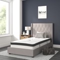 Upholstered Platform Bed/Mattress Sets