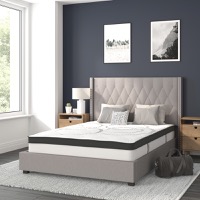 Upholstered Platform Bed/Mattress Sets