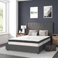 Upholstered Platform Bed/Mattress Sets