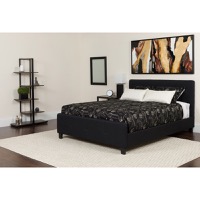 Upholstered Platform Bed/Mattress Sets